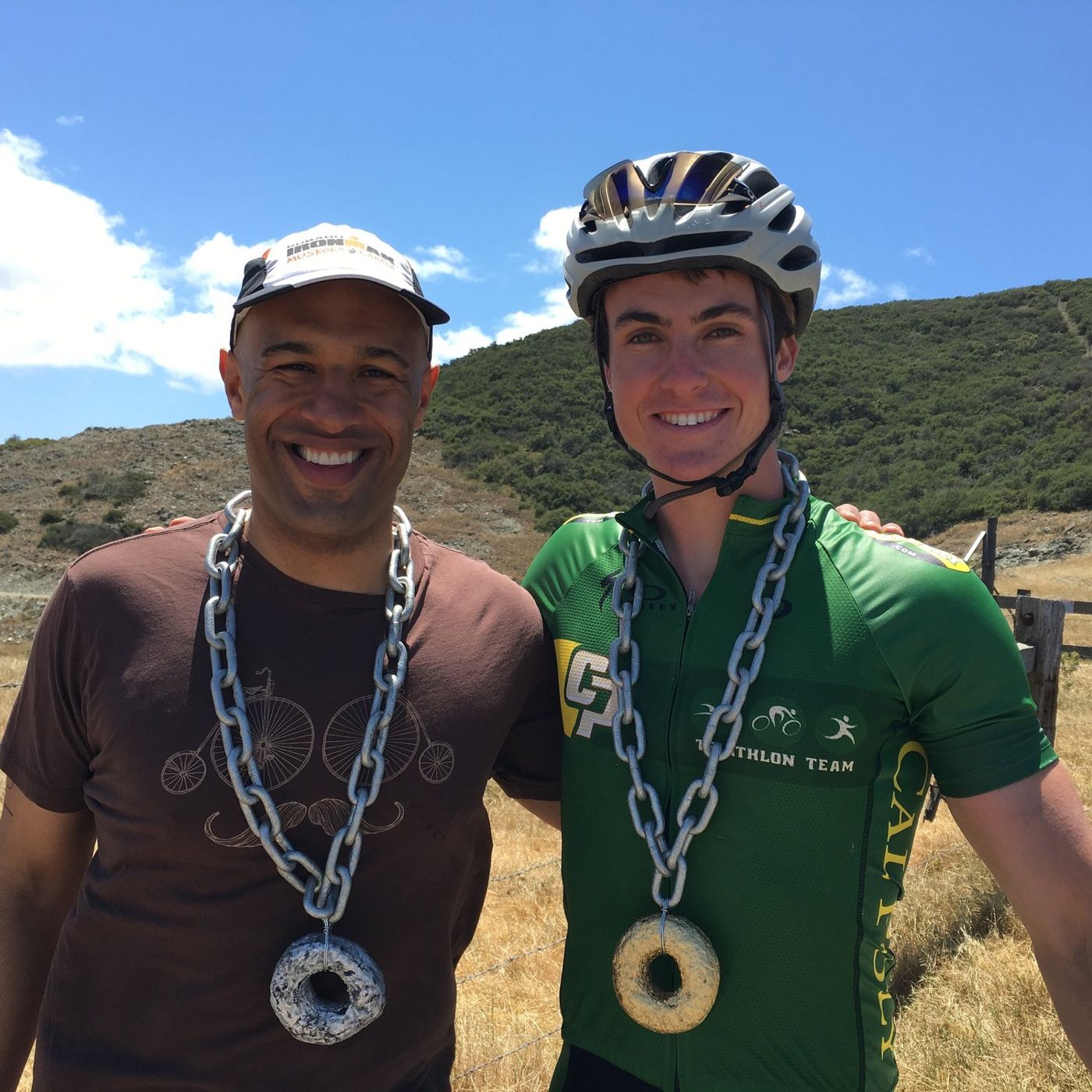  Jake Pickett on right (Overall Champ) and me (Donut King) 