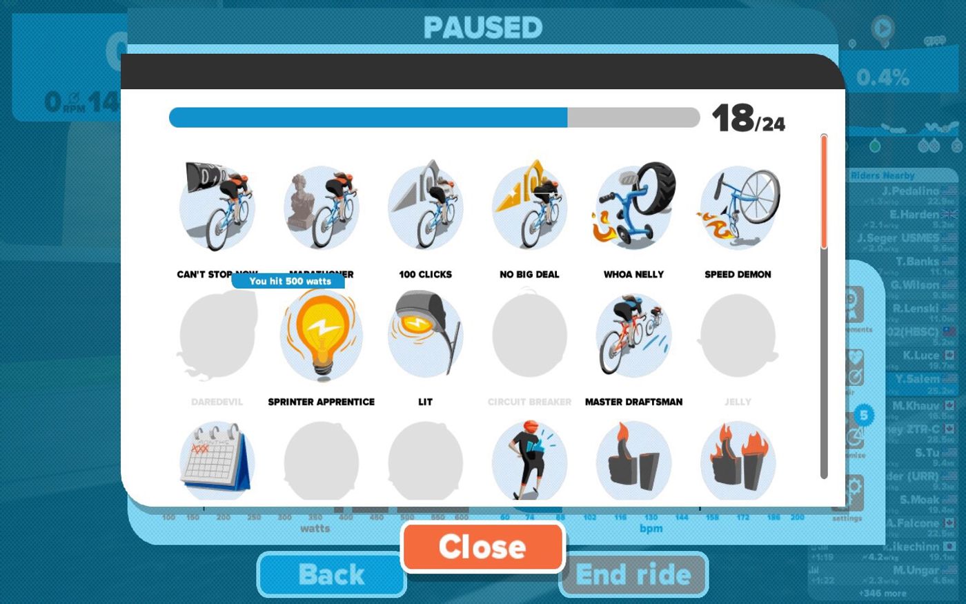  I also earned 2 achievements: 