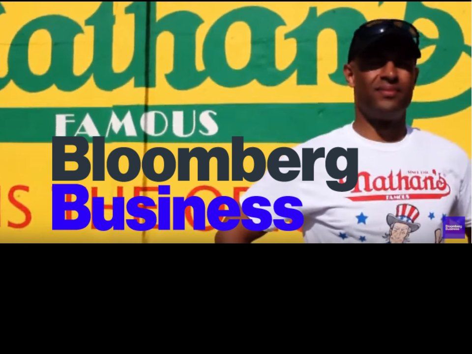 Bloomberg Business video still: Yasir Salem at Nathan's Famous